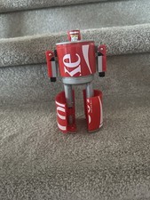 Vintage 1980's Coca-Cola  Can Robot Transformer RARE