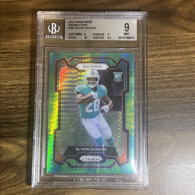 De'Von Achane 2023 Panini Prizm Hyper