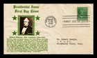US COVER MILLARD FILLMORE PRESIDENTIAL SERIES FDC SCOTT 818 CROSBY PHOTO CACHET