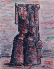 XANTE BATTAGLIA  olio su tela