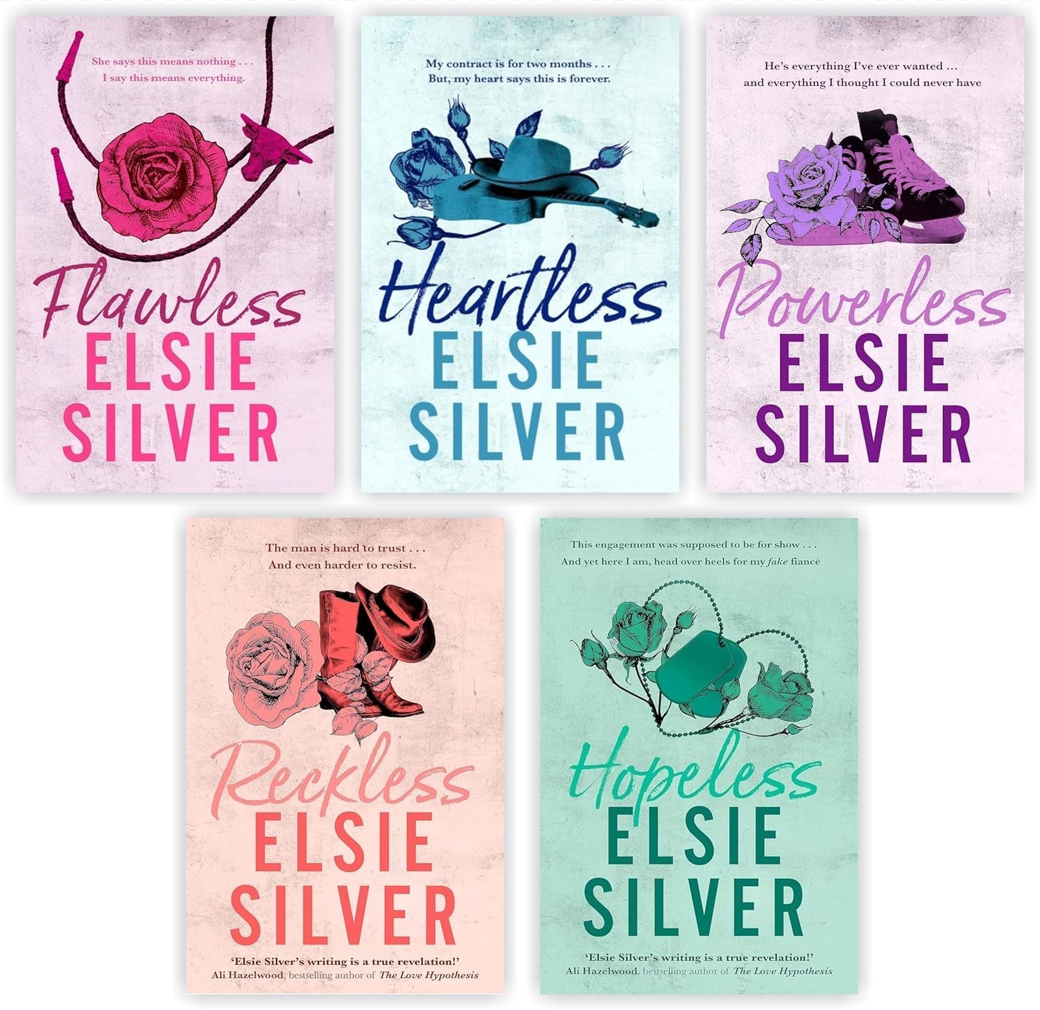Elsie Silver Chestnut Springs Series Elsie Silver 5 Books Collection Set Heartl