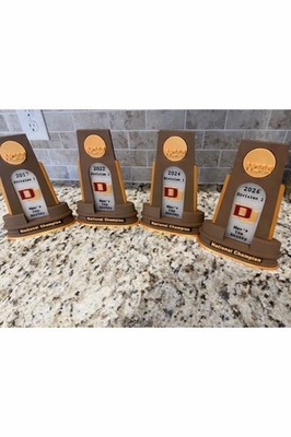 Denver pioneers 2017/2022/2024/2026 hockey national champion  3d print custom