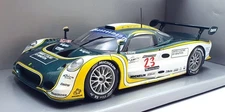 Sun Star 1/18 Scale Diecast 1071 - Lotus Elise GT1 #23 - Green/White