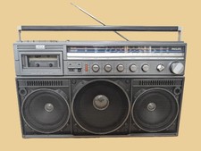 Philips D8444 Ghettoblaster Ghettoblaster Vintage Recorder Tuner und Multicassette