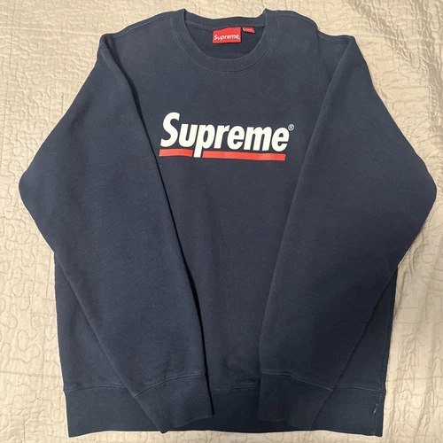 Col rond logo Supreme Underline