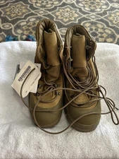 NWT New Men's Sz 8W Bates Tan Mountain Combat Boots Temperate Weather