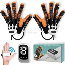 Newly upgraded rehabilitation robot gloves wi...