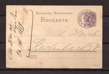 DR 1889 GA P18 I Dresden-A9 bef.n. Reichenbach/VL (A13)