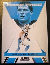 2021 Panini Score Football Luke Kuechly Game Face Insert #GF7 Carolina Panthers