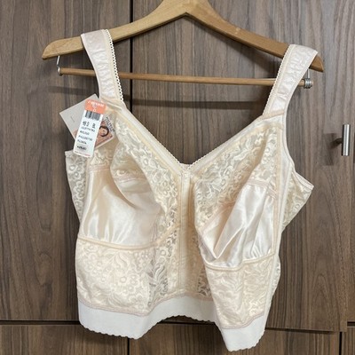 NWT Blush Carnival Full Figure Wire Free Long Line Bra Style # 730  - Size 48D