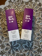 Lot/2 No B.S. Hyaluronic Day & Night Cream 2 Fl Oz each USA
