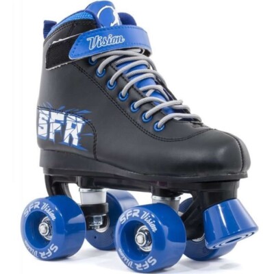 SFR Vision II Quad Kinder/Erwachsene Rollschuhe blau - (mehrere Größen)