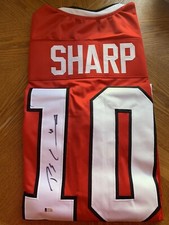 Patrick Sharp Signed Autographed Hockey Jersey Chicago Blackhawks + Beckett COA
