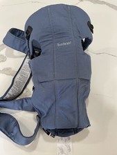 Baby Bjorn Baby Unisex Infant Mini Carrier Vintage Indigo Blue Cotton 7-25lbs