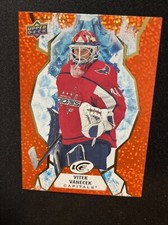 21-22 UD ICE Hockey Orange Parallel 79 Vitek Vanecek