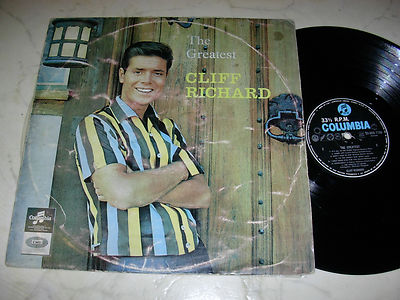 CLIFF RICHARD The Greatest *AUSTRALIA 1st PRESS.COLUMBIA 60s MONO 33OSX7735 LP*