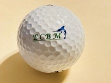 Golf Ball w/ Logo - ECBM