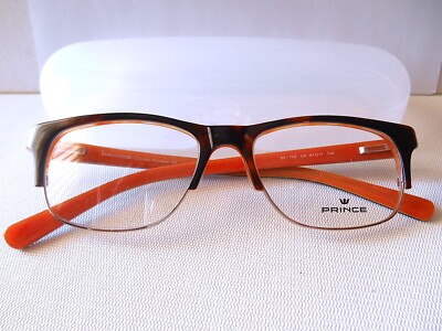 PRINCE Concept Brown / Orange Prescription Eyeglass Frames