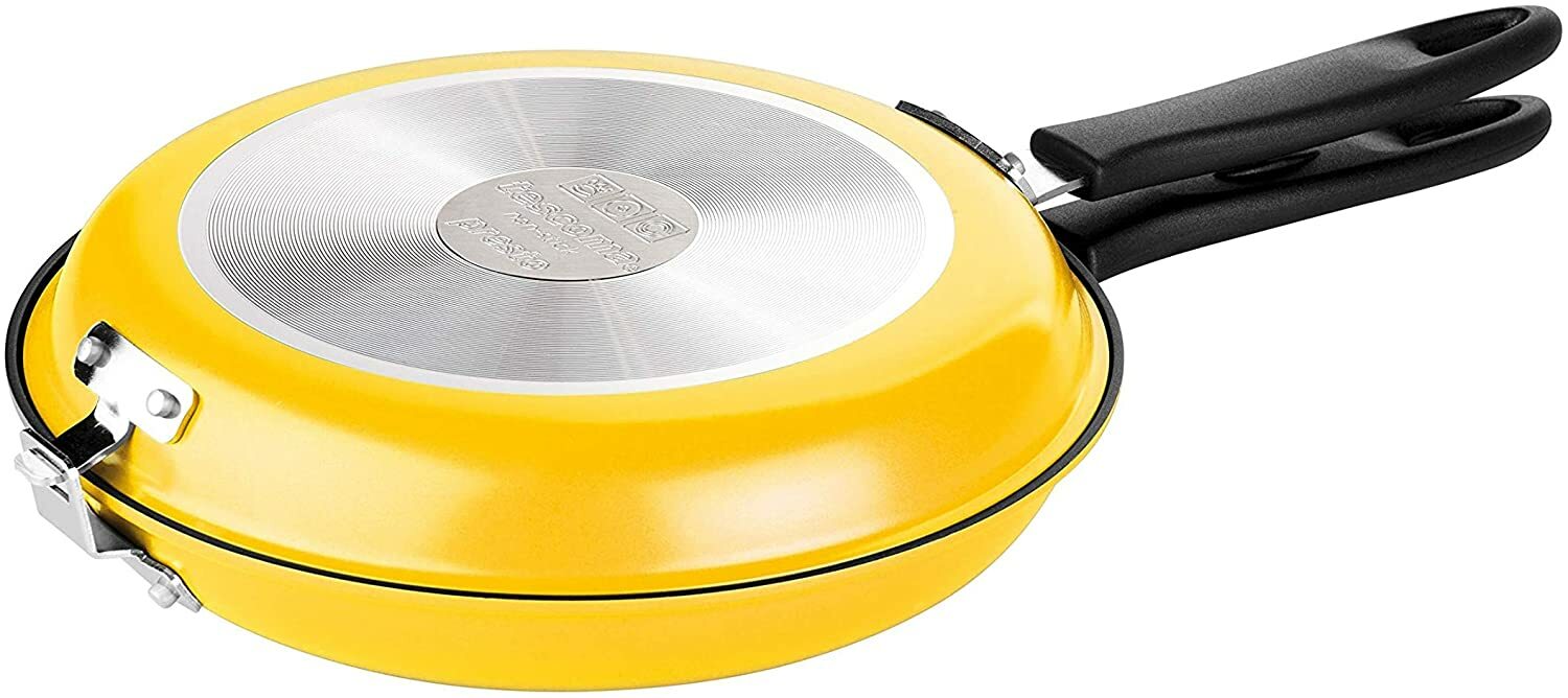 Sarten Doble Tortillera 26Cm. Presto C Surt. 594346 En Oferta Sartén Doble Tescoma 26 Cm Sartén Reversible Sartén Tornante Tortilla Amarilla