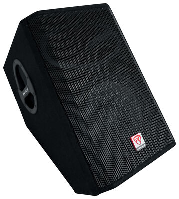 Rockville RSM12A v2 12'' 1000w 2-Way Powered Active Stage Floor Monitor Speaker