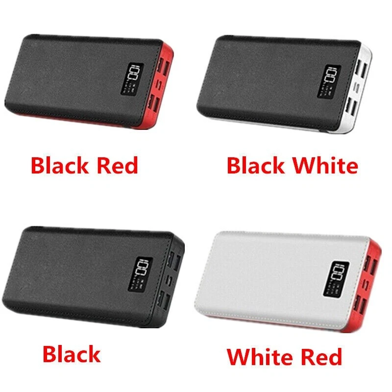 900000mAh Portable Power Bank External Battery Pack 4 USB Charger for Cell Phone - Image 3 of 4