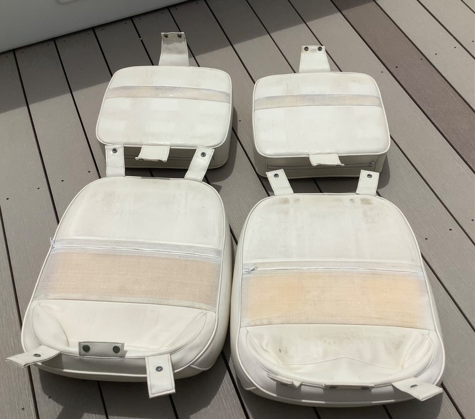 Grady White Seat Cushions, fits ladder back helm chairs eBay