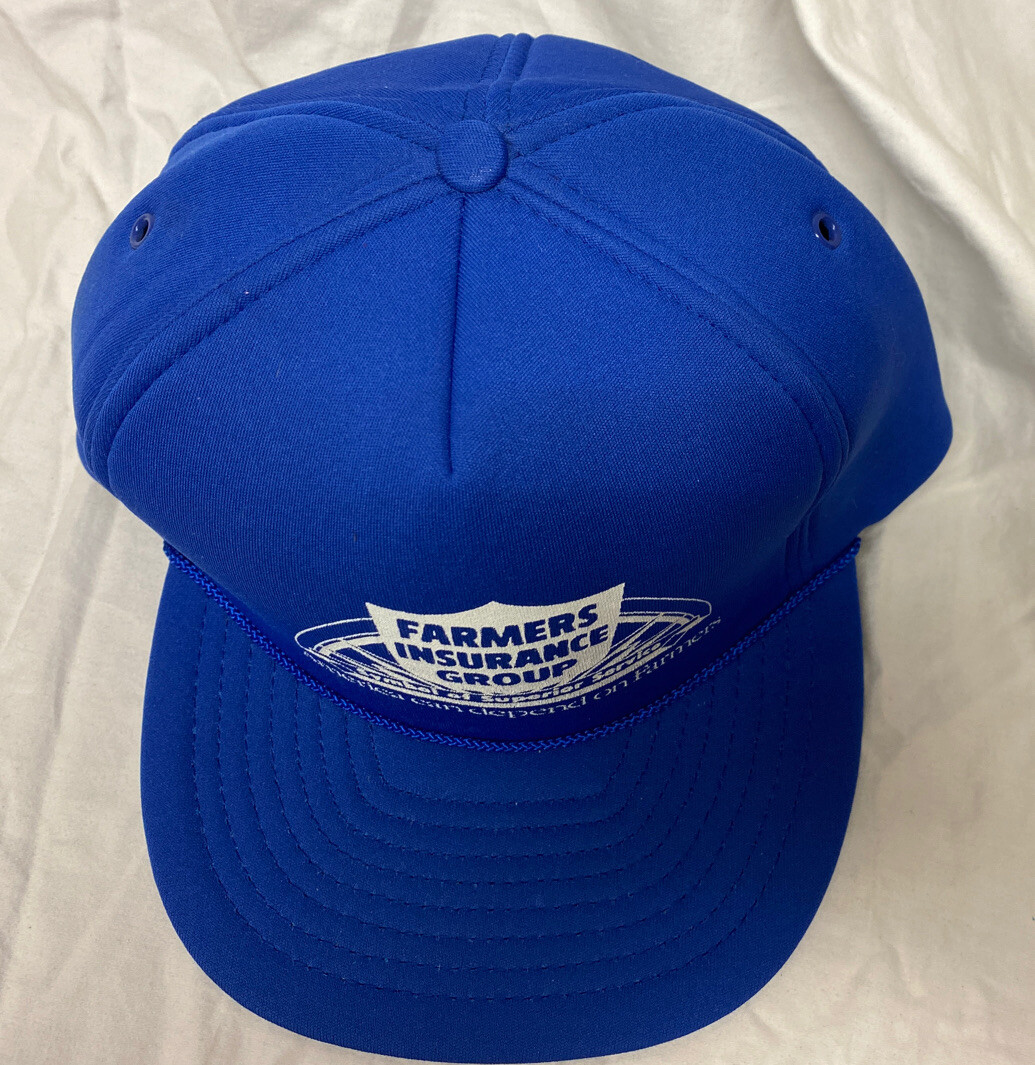 Vintage Farmers Insurance Group Foam SnapBack San Sun Trucker Hat