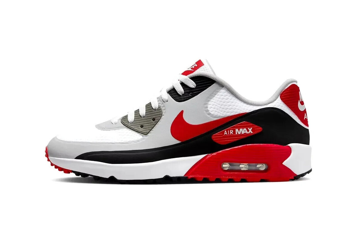 レビュー高評価の商品!の商品をすべて Shoes Golf TB G 90 Max Air Nike White Men's Red University 27.0cm
