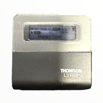 Thomson LYRa M200 E512 MP3 Player 512MB | Retro 2000er Flash-Player USB