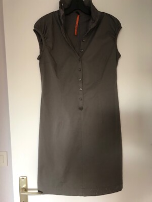 Robe Sans Manches Cop Copine - Taille 38 - Longueur Midi Grise - Occasion Très Bon état