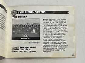 Rare Nintendo Jaws this time there's no escape (1987 NES-JA-USA)