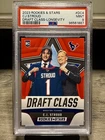2023 Cj Stroud Panini Rookies And Stars Draft Class Longevity #DC4 PSA 9