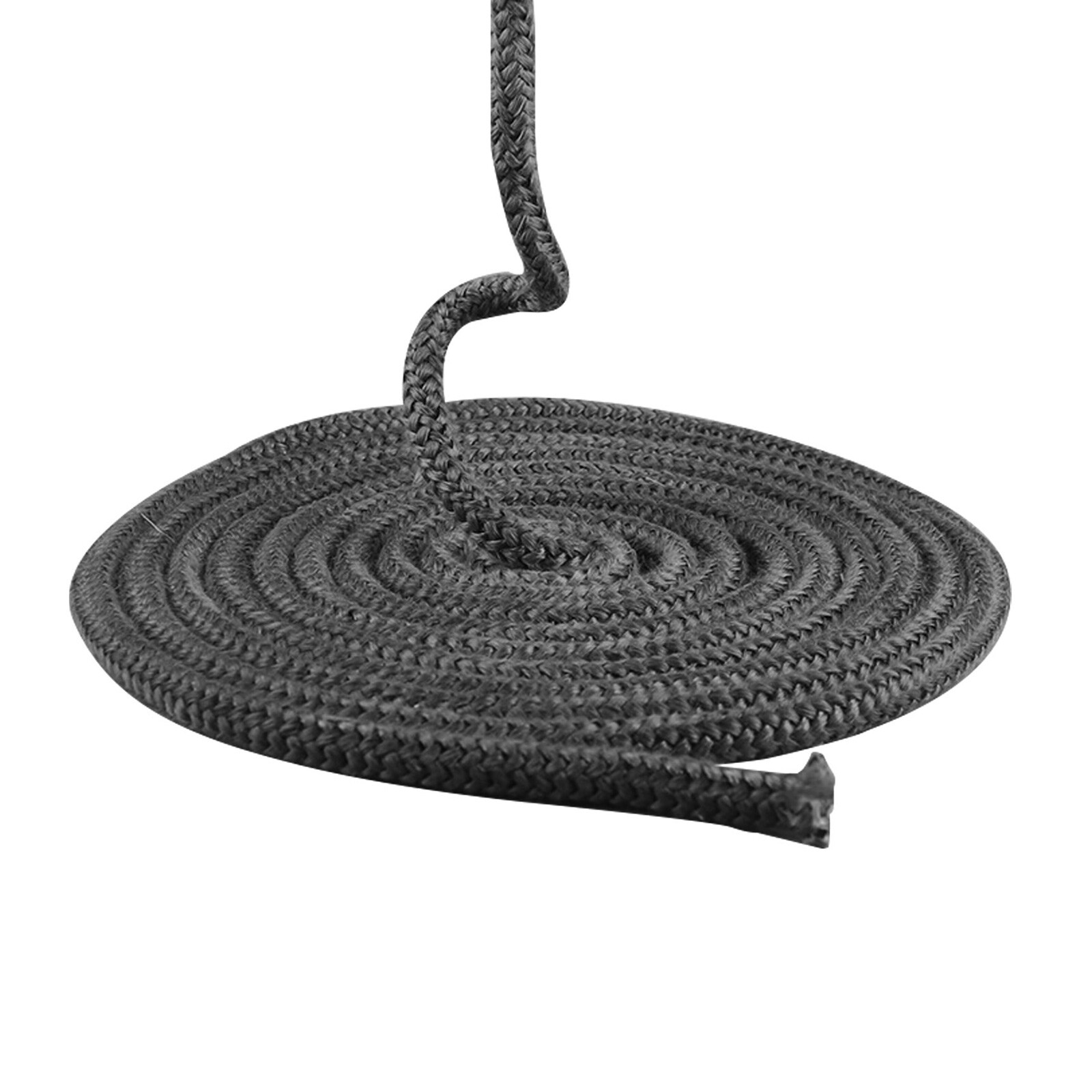 Black Stove Rope 6/8/10/12mm x 2M Length Wood Log Burner Fire Door Seal