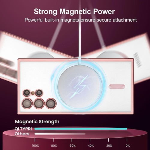 Stoßfeste Magnet Hülle Samsung S25 Ultra S23 Plus S24 FE A25 A35 A55 A15 S25 - Bild 30 von 52