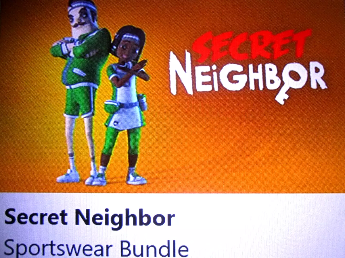 Secret Neighbor Sportswear Bundle Tennis Basketball Digital DLC