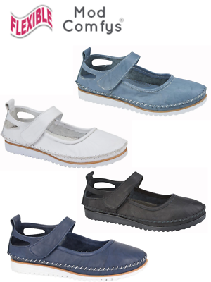 MOD COMFYS LADIES LEATHER SHOES SANDALS MARY JANE NEW WOMENS SUMMER HOLIDAY  | eBay UK