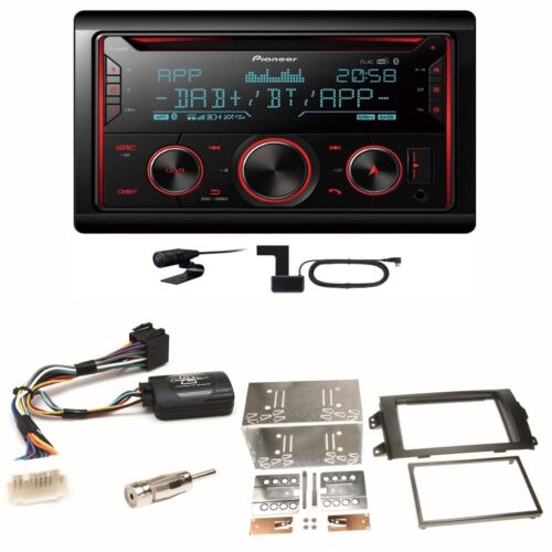 Pioneer FH-S820DAB Digitalradio Bluetooth Einbauset für Suzuki SX4 Fiat Sedici - Bild 1 von 1