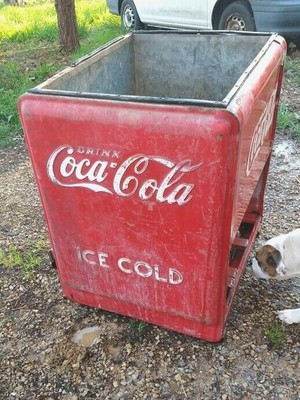 coca cola ice box