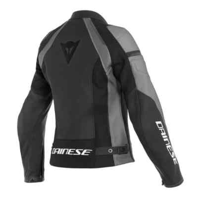 DAINESE NEXUS LADIES LEATHER MOTORCYCLE TRACK RACE JACKET UK