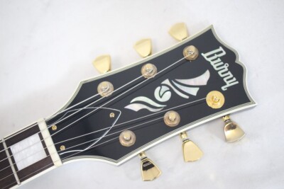 Burny RLC-85 Black Made in Japan 2000s-2010s LP Custom Type