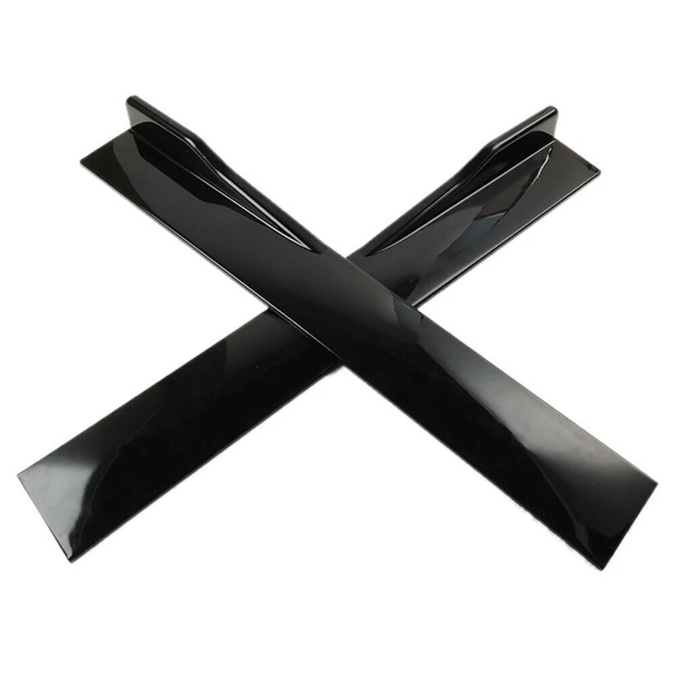 For AUDI A4/S4 B8 8T Glossy Black Side Skirts Extension Panel Lip A++++ Foto 4 de 4