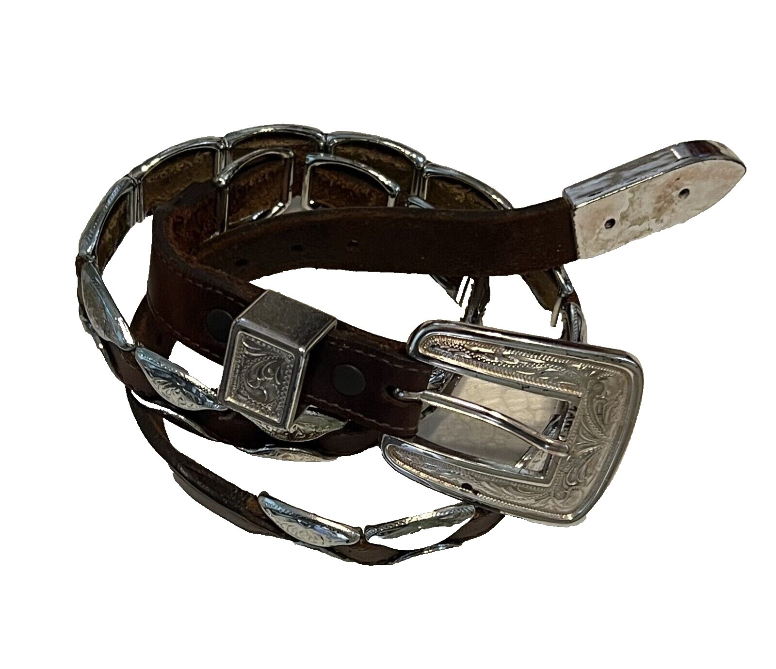 Justin Genuine Snakeskin Women\'s belt size 26 Women main image 2