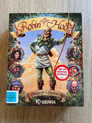 Sierra - The Legend of Robin Hood | 5,25'' Floppy | PC BigBox