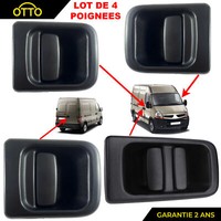 Stapel 4 TüRgriff Nuckel FüR Movano Interstar Master 2 1998-2010