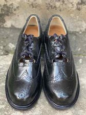 Scottish Kilt Shoes Highland Ghillie Brogues PU Leather Boot UK Size 5 TO 12