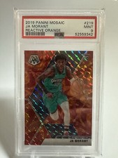 JA Morant [Reactive Orange] #219 Prices [Rookie] | 2019 Panini