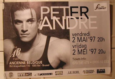 Andre Peter - Tour 1997 - 68x100cm - Poster