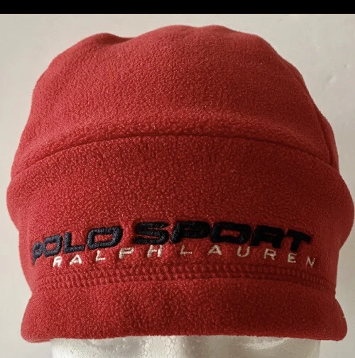 Red polo sales skull cap