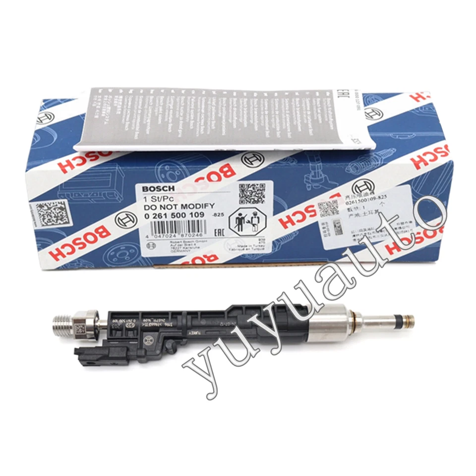 Inyectores de combustible originales 6x 0261500109 para BMW X3 X5 X6 550 3,0 L 13647597870 Foto 2 de 4