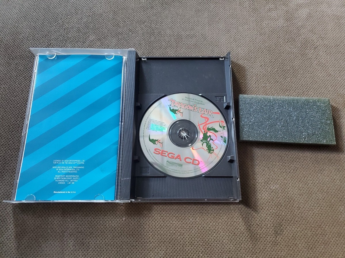 クララ零式(己龍メンバー在籍) CD・DVDセット Dragon's Lair Sega CD Complete With Disc Original Case & Manual | eBay